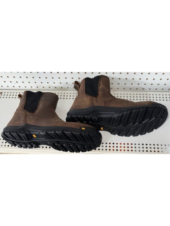 Caterpillar Wheelbase Mens Pull On Steel Toe Slip Resistant Work Boots Size 13 main image 7